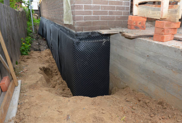 SJ Waterproofing Pros technician performing targeted Vapor Barrier Installation assessment in Oak Harbor, WA